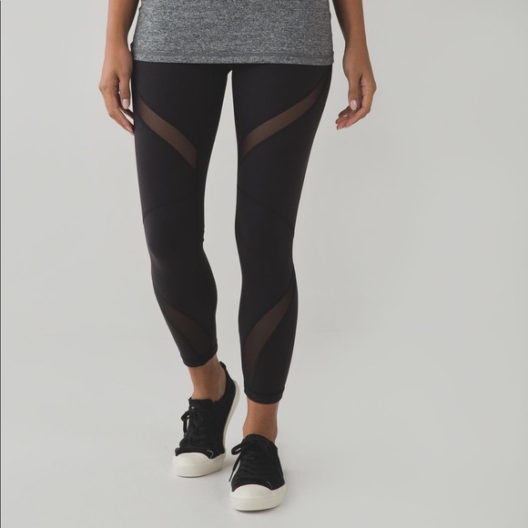 lululemon leggings with cutouts
